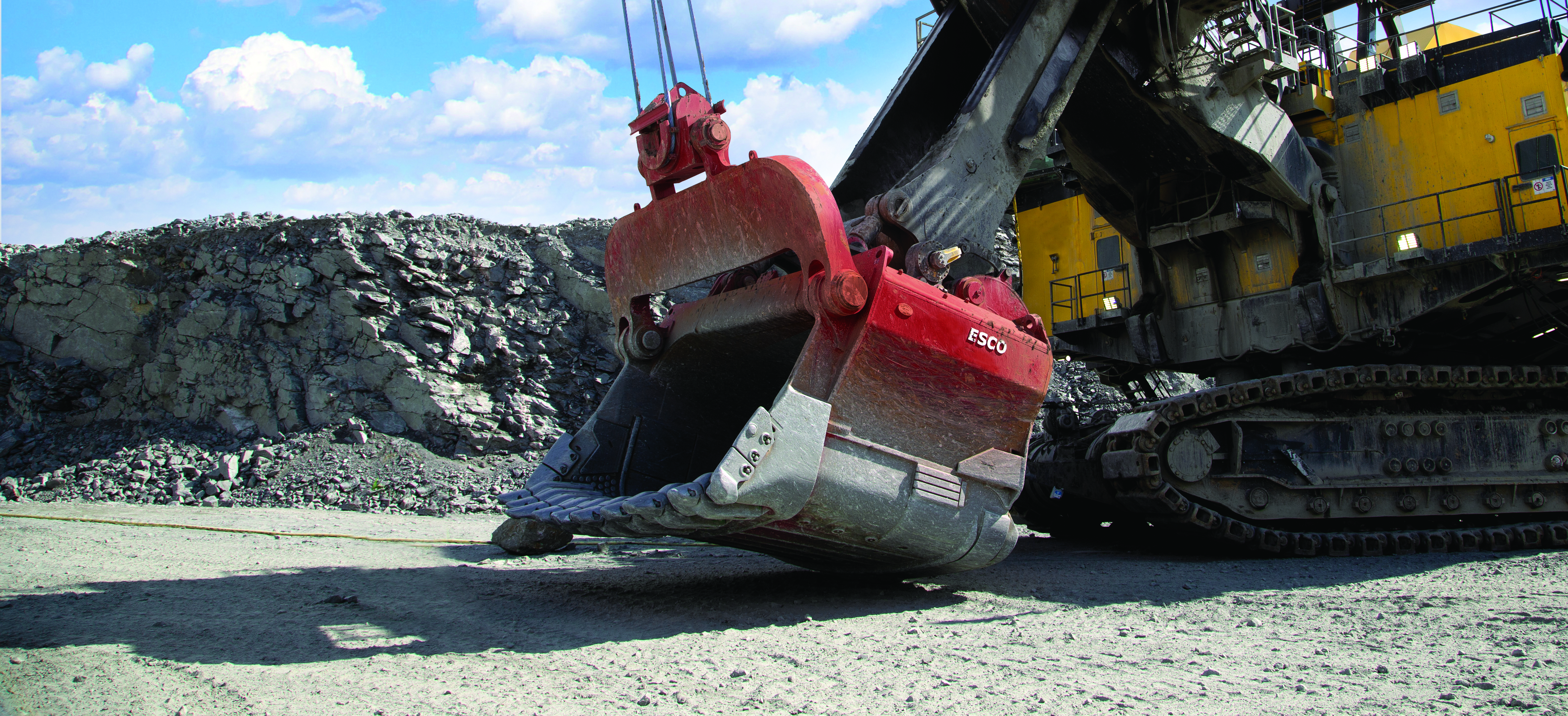 Masker Ropi ESCO® Production Master® rope shovel dippers | Weir