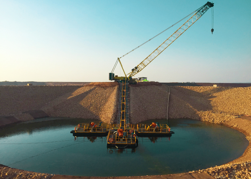 Pontoon Barge Systems and Pump Floats | Weir