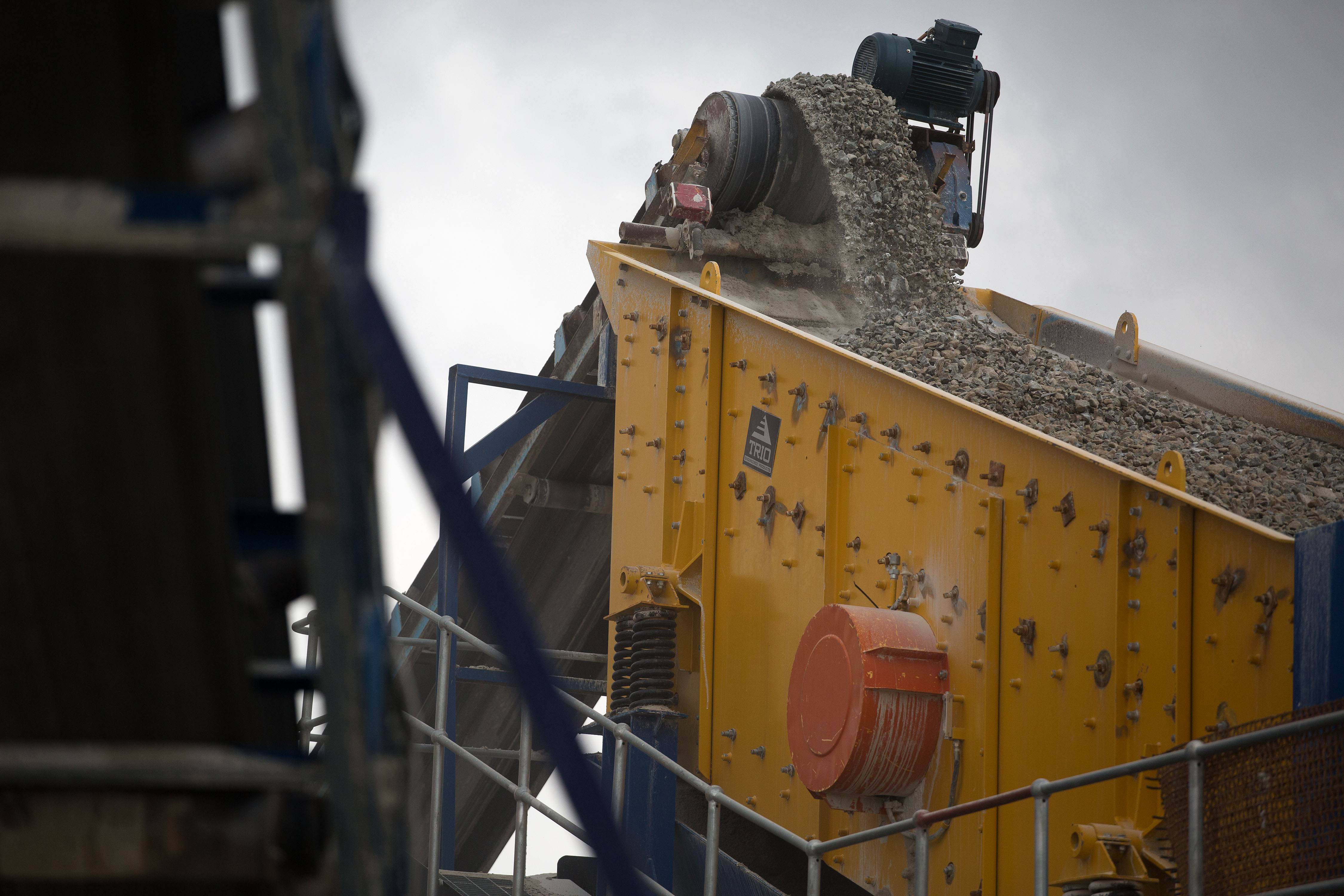 Classification Processing Equipment Aggregates and Infrastructure Weir