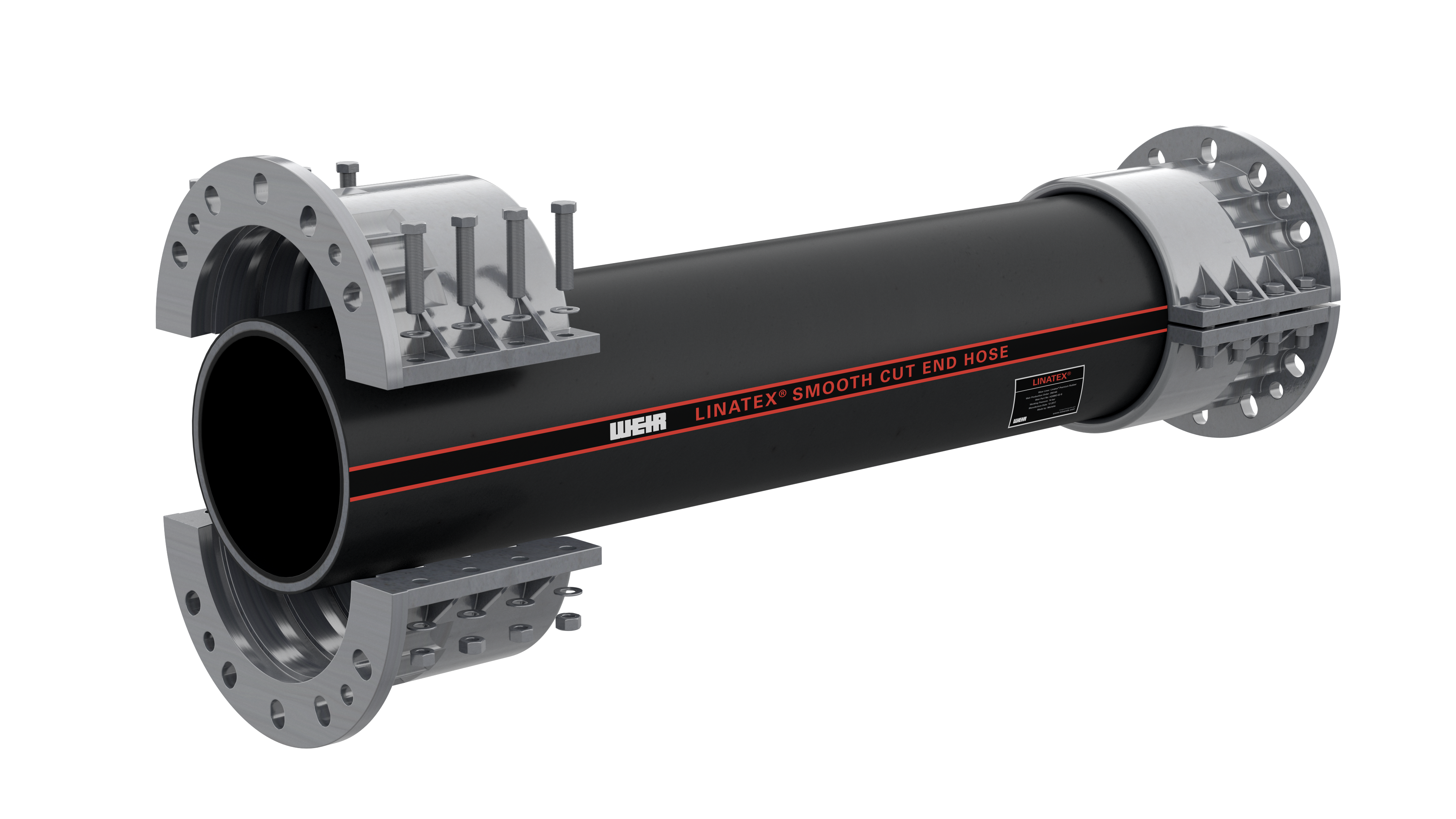 Lina Linatex® Cut-End Hoses and Couplings | Weir
