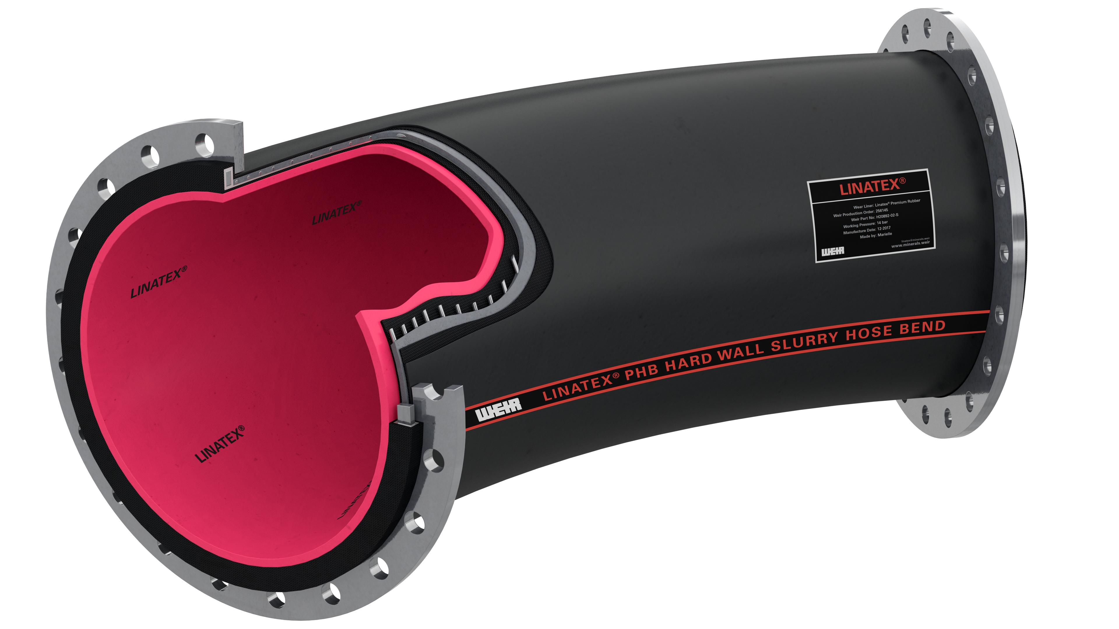 Linatex® Heavy-duty Rubber Mining/Slurry Hose | Weir