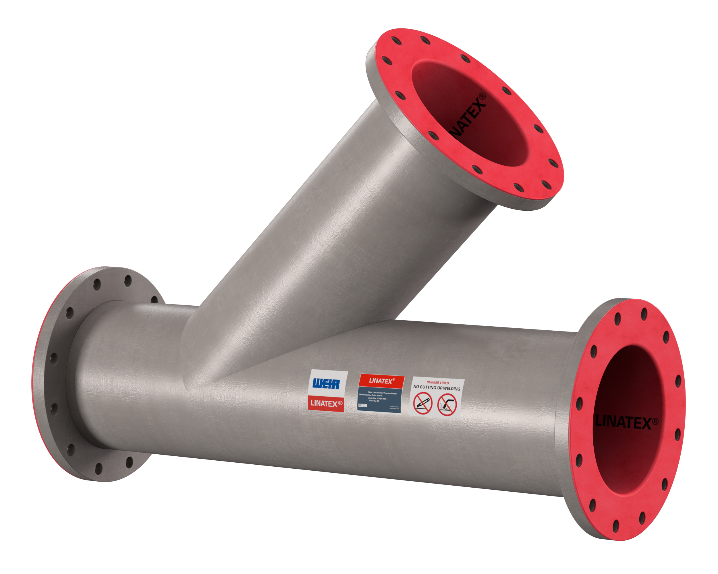 Spools e tubos revestidos com Linatex® | Weir, image size:2500x2000